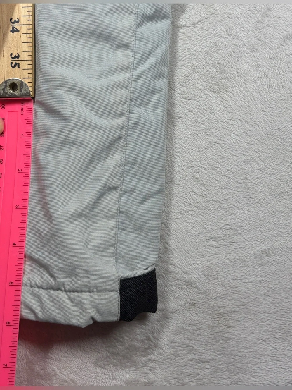 Betty Rides Cream Snowboarding Insulated Snow Winter Pants Size Large